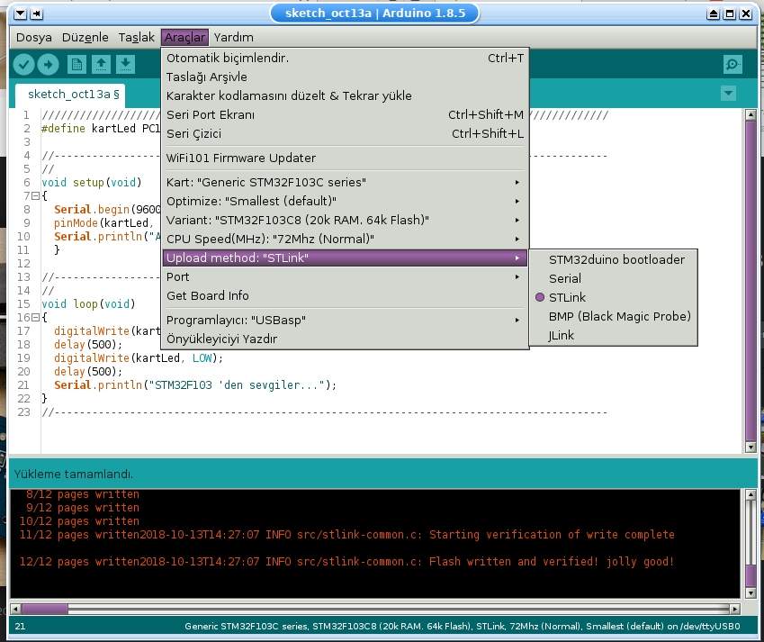 Установка arduino ide linux